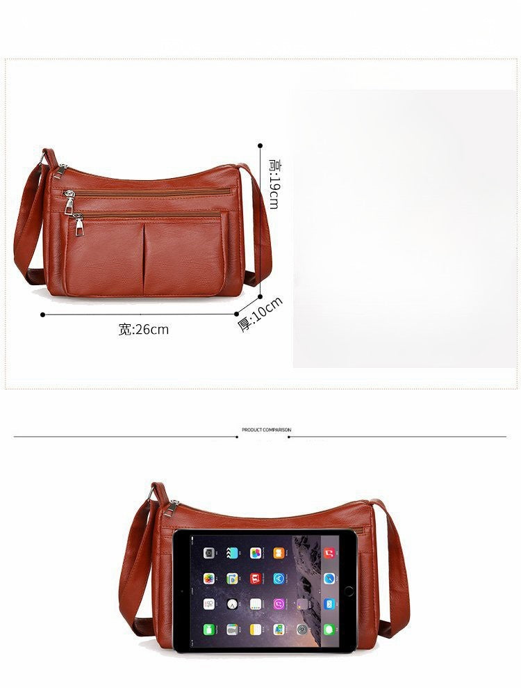 Bolso de Mujer de Cuero mensajero Estilo Versátil