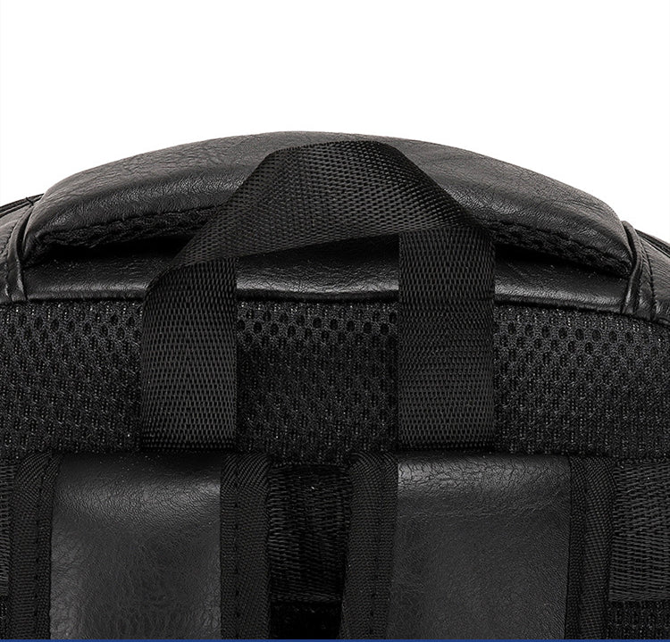 Mochila de Cuero de Gran Capacidad