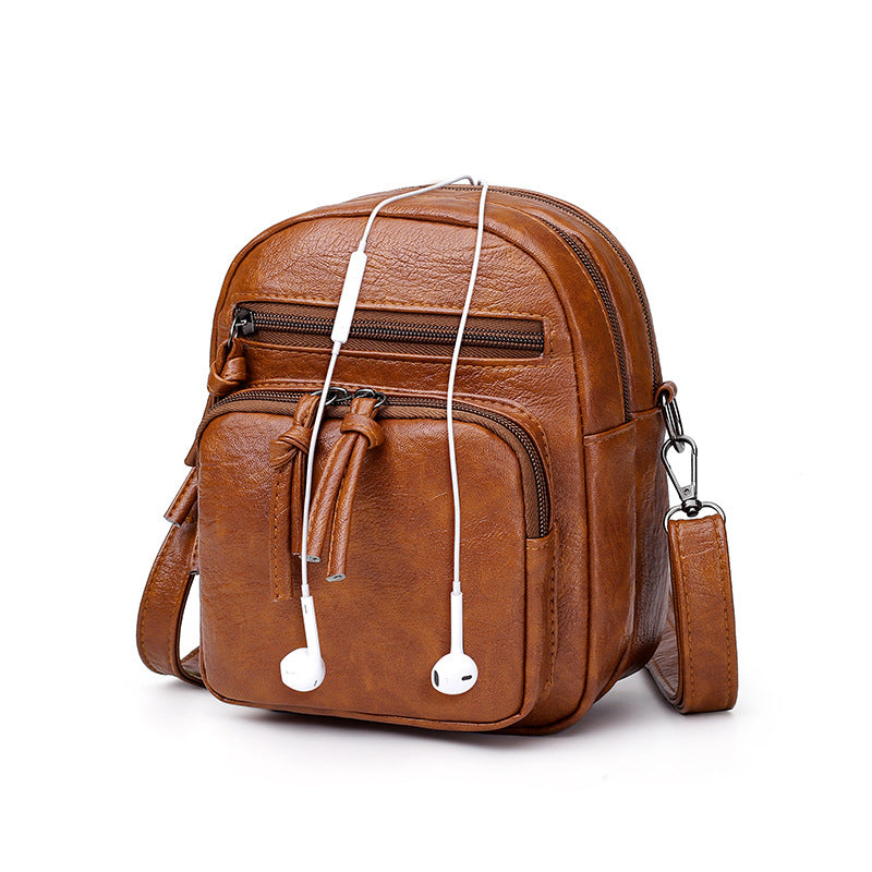 Bolso Crossbody de Mulher de Cuero