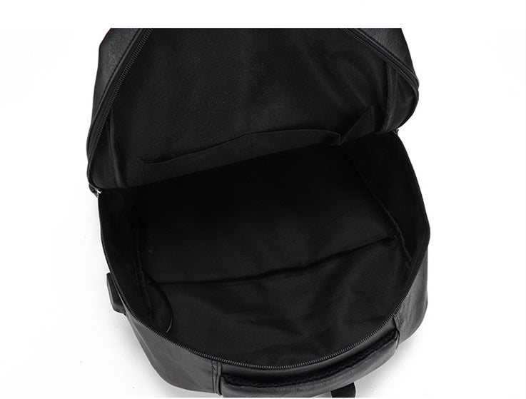 Mochila de Cuero de Gran Capacidad