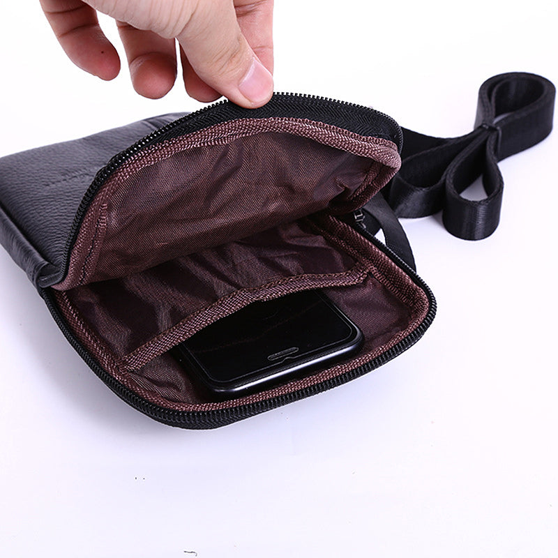 Bolso Bandolera Pequeña de Cuero