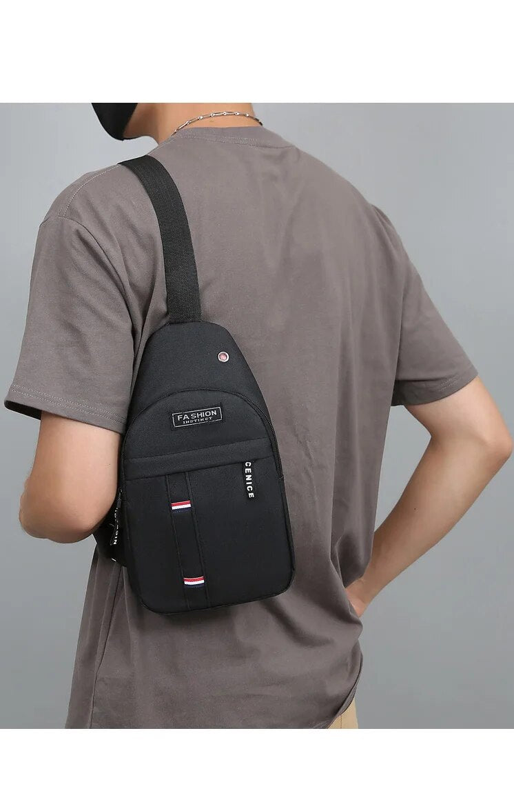 Bolso de Pecho Crossbody Práctico Deportivo y con Gran Capacidad