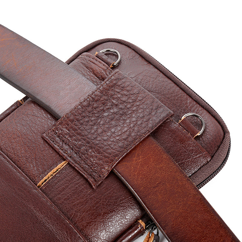 Bolso Bandolera Pequeña de Cuero