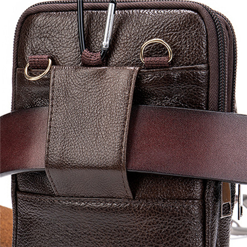 Riñonera de Hombro para Hombre Negocios y Comodidad