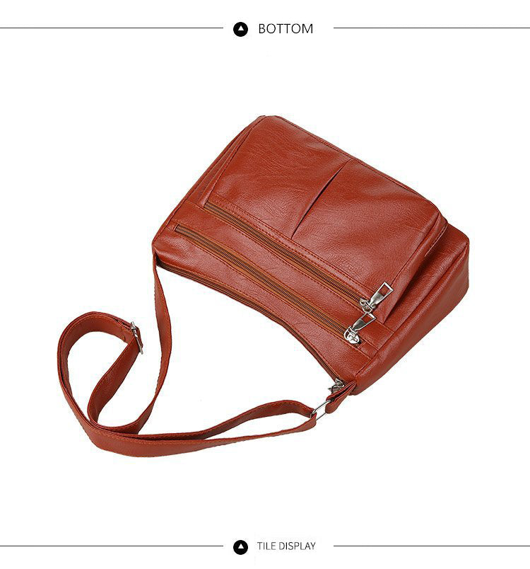 Bolso de Mujer de Cuero mensajero Estilo Versátil