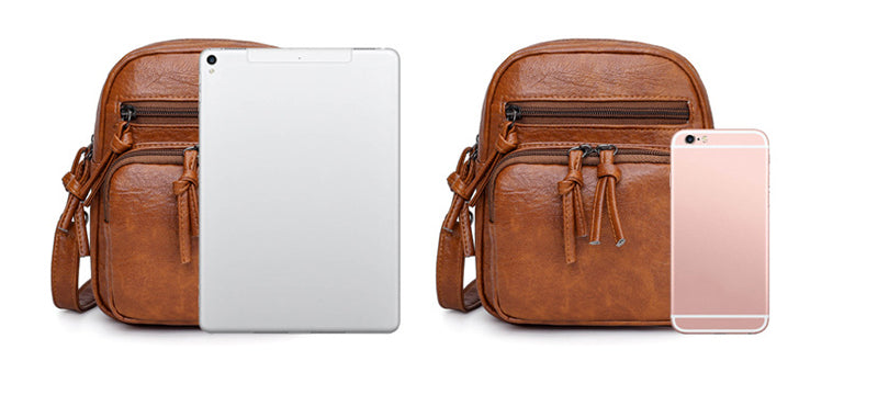 Bolso Crossbody de Mulher de Cuero