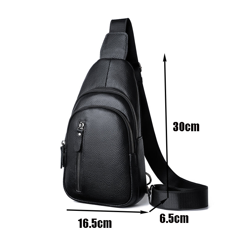 Bolso de Pecho para Hombre Cuero Estilo y Calidad Premium