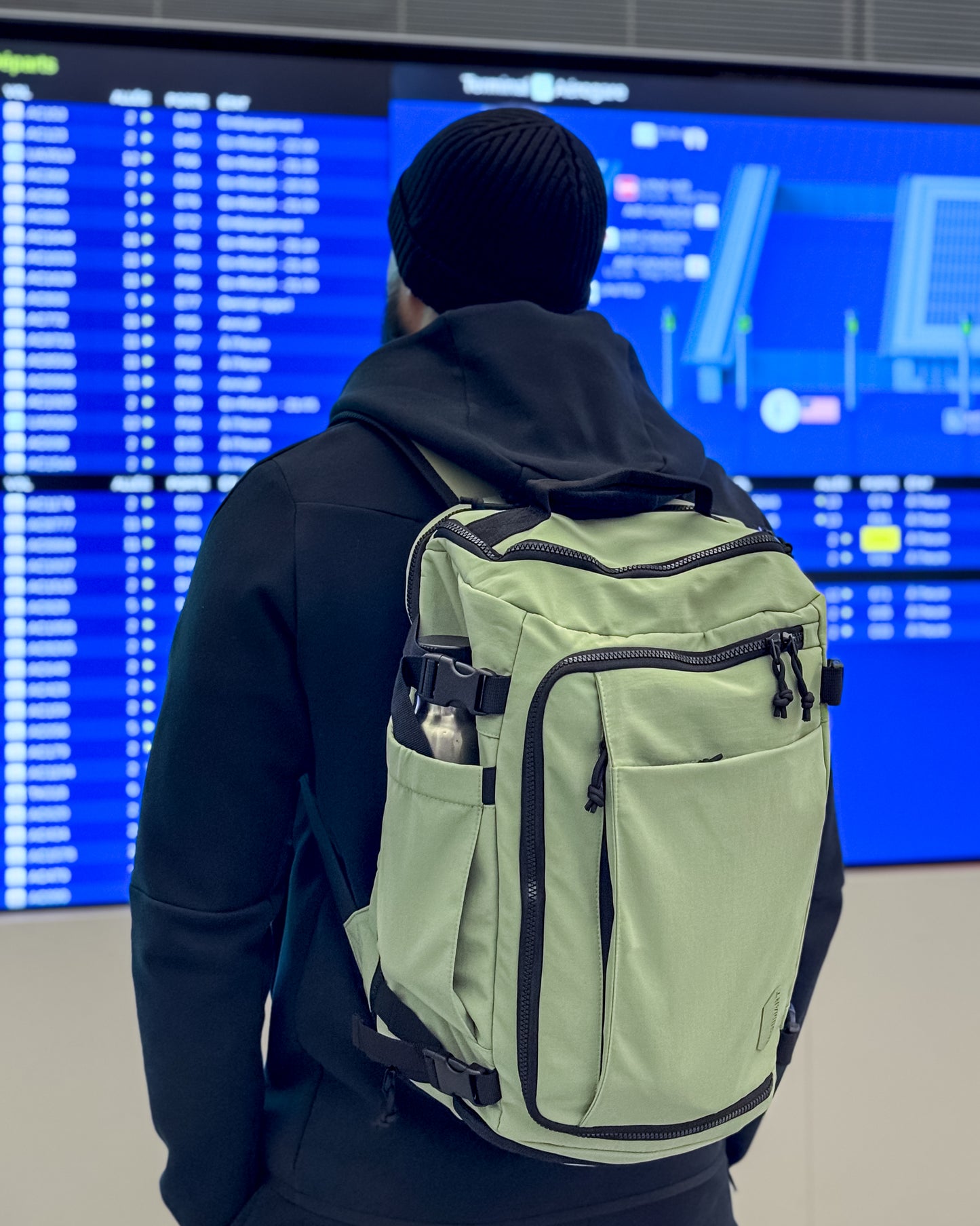 Mochila de Viaje Expandible Espacio Orden y Comodidad