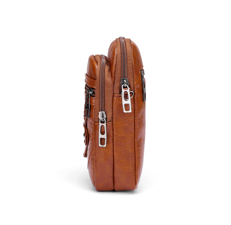 Bolso bandolera pequeño PU — Crossbody compacto 13×6×19 cm | Vera Noche