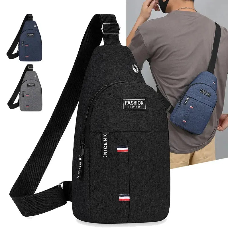 Bolso de Pecho Crossbody Práctico Deportivo y con Gran Capacidad