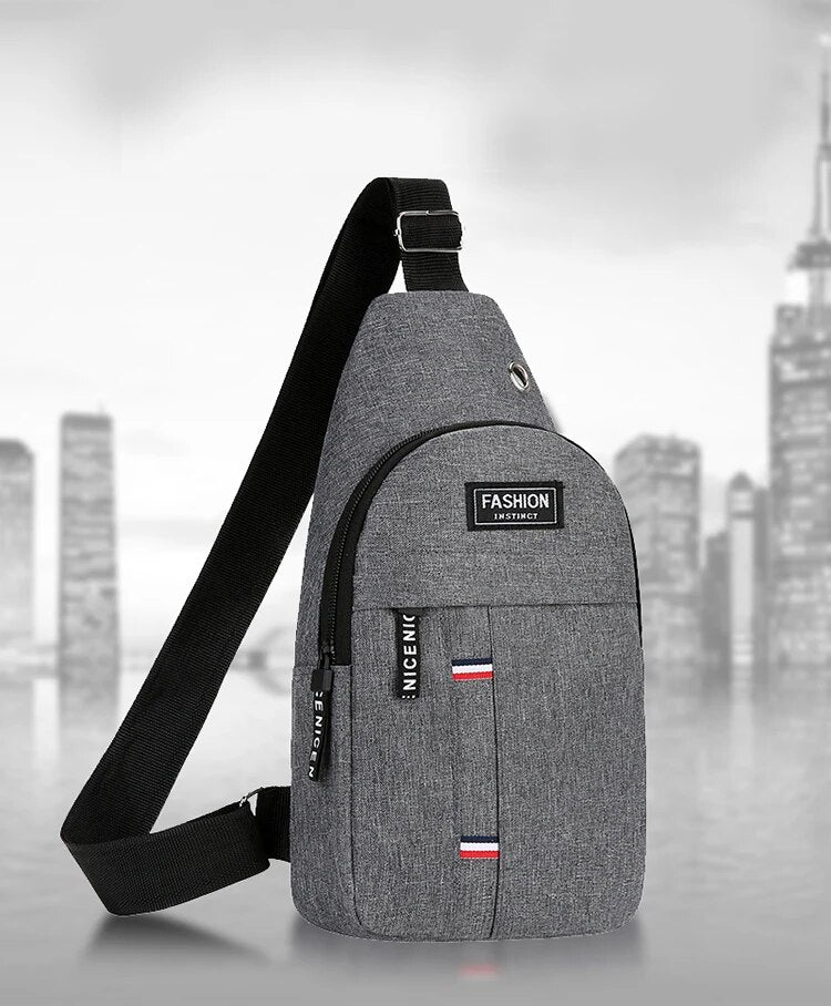 Bolso de Pecho Crossbody Práctico Deportivo y con Gran Capacidad