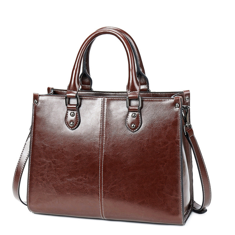 Bolso de Mujer de Cuero Genuino – Elegancia y Versatilidad para tu Día a Día