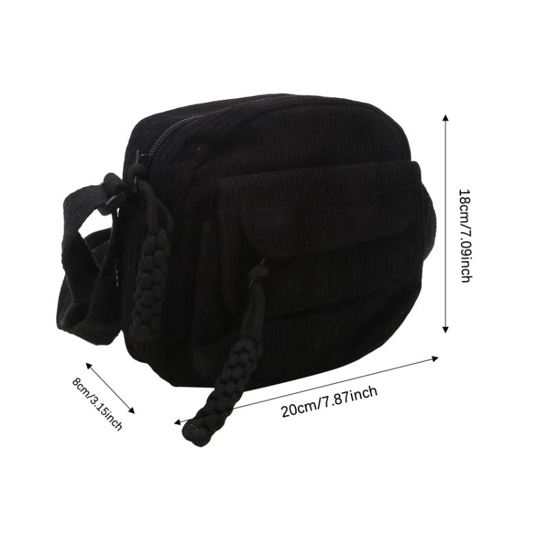 Bolso Pequeño de Mujer en Pana