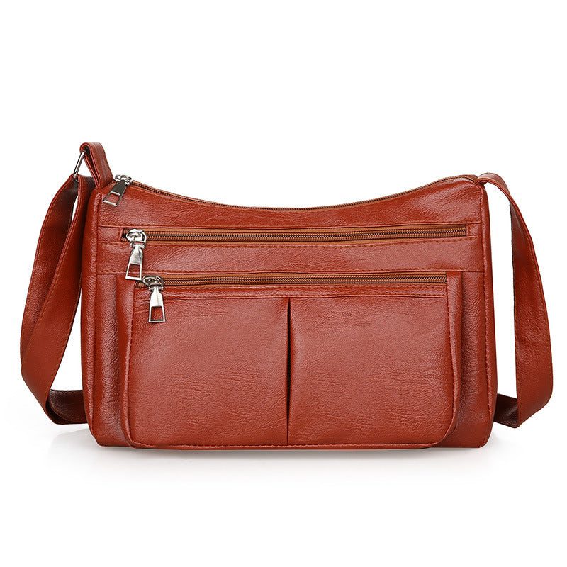 Bolso de Mujer de Cuero mensajero Estilo Versátil