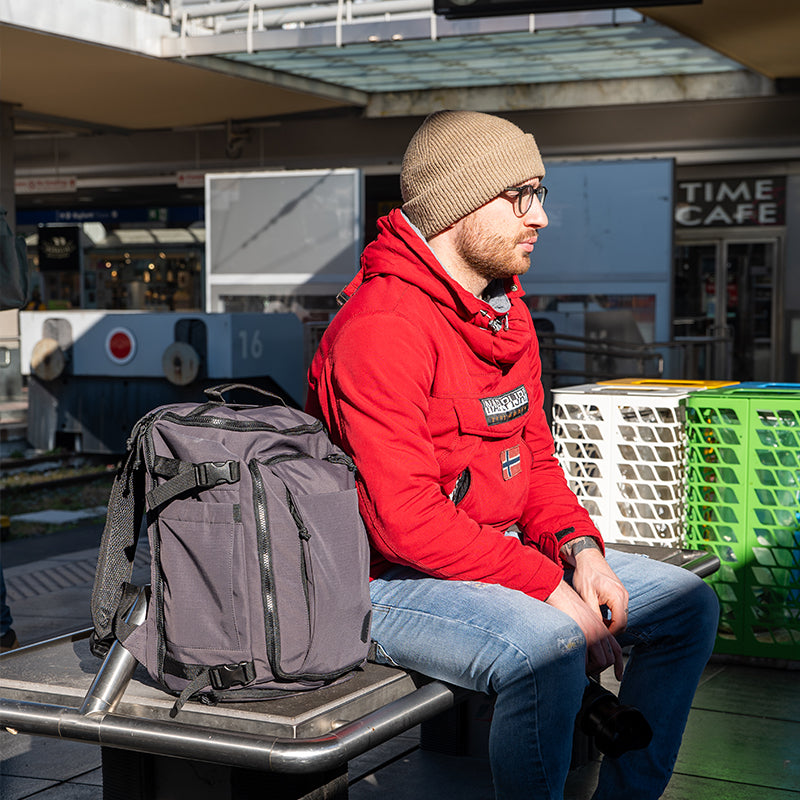 Mochila de Viaje Expandible Espacio Orden y Comodidad