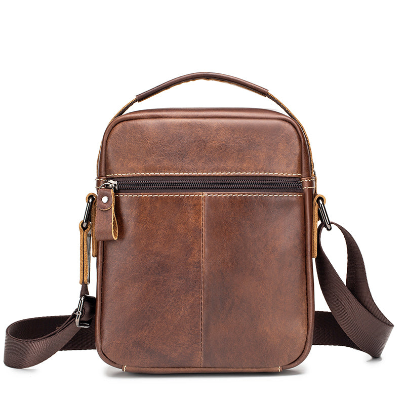 Bolso de Hombro para Hombre Cuero Multifuncional