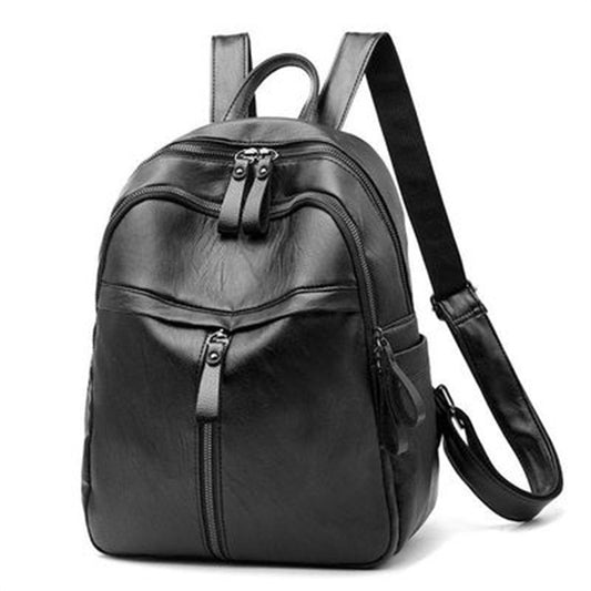 Mochila de Cuero Vintage para mujer