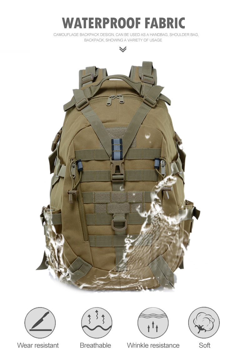 Mochila Táctica Resistente Impermeable y Lista para la Aventura