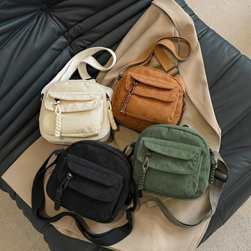 Bolso Pequeño de Mujer en Pana