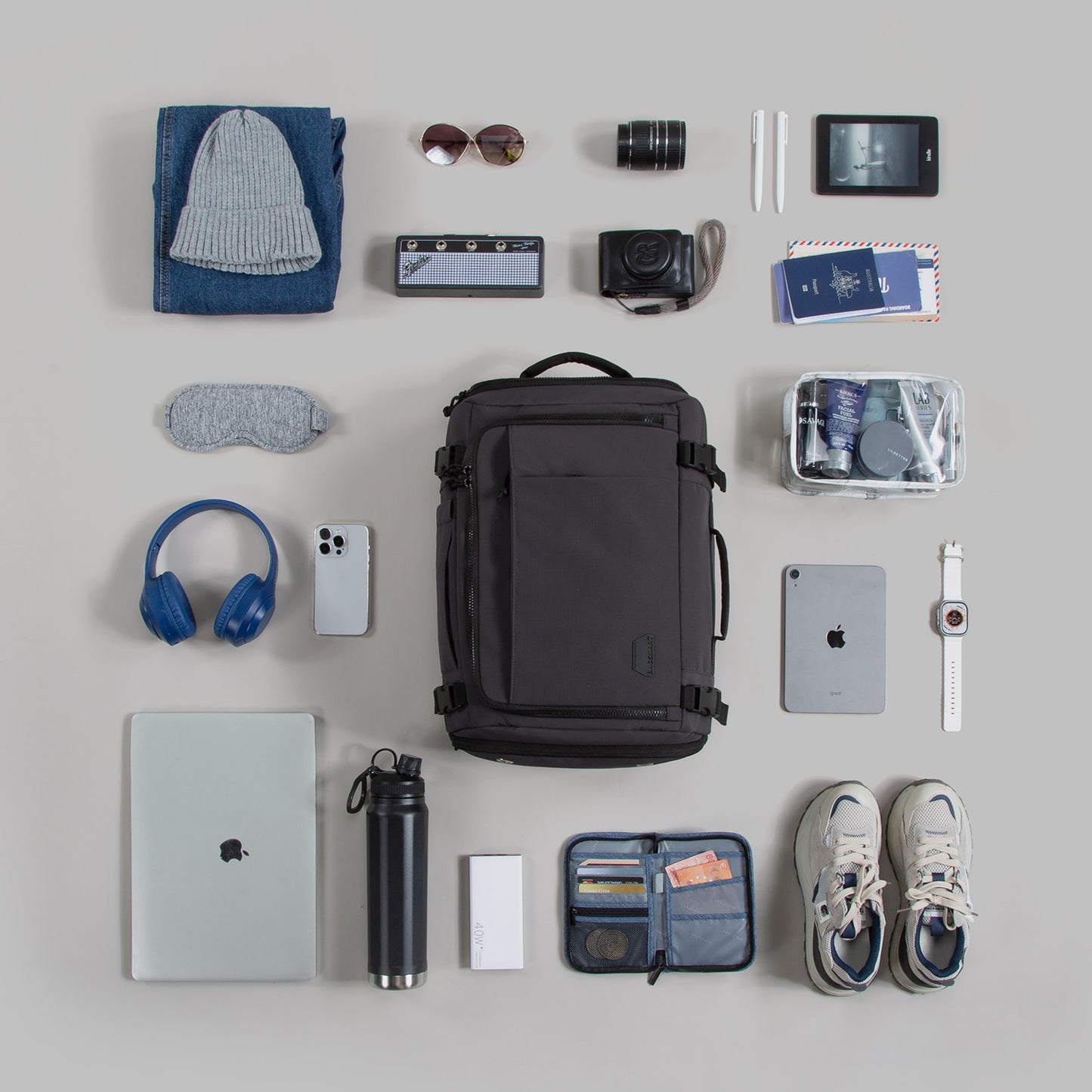 Mochila de Viaje Expandible Espacio Orden y Comodidad