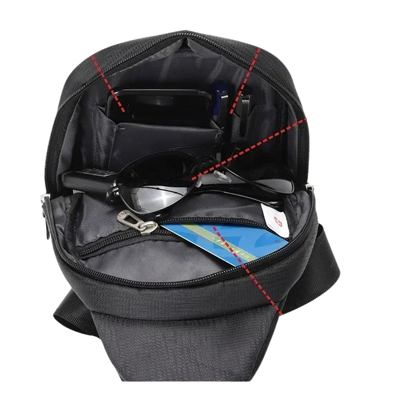 Bolso de Pecho Suizo Práctico Resistente y Impermeable