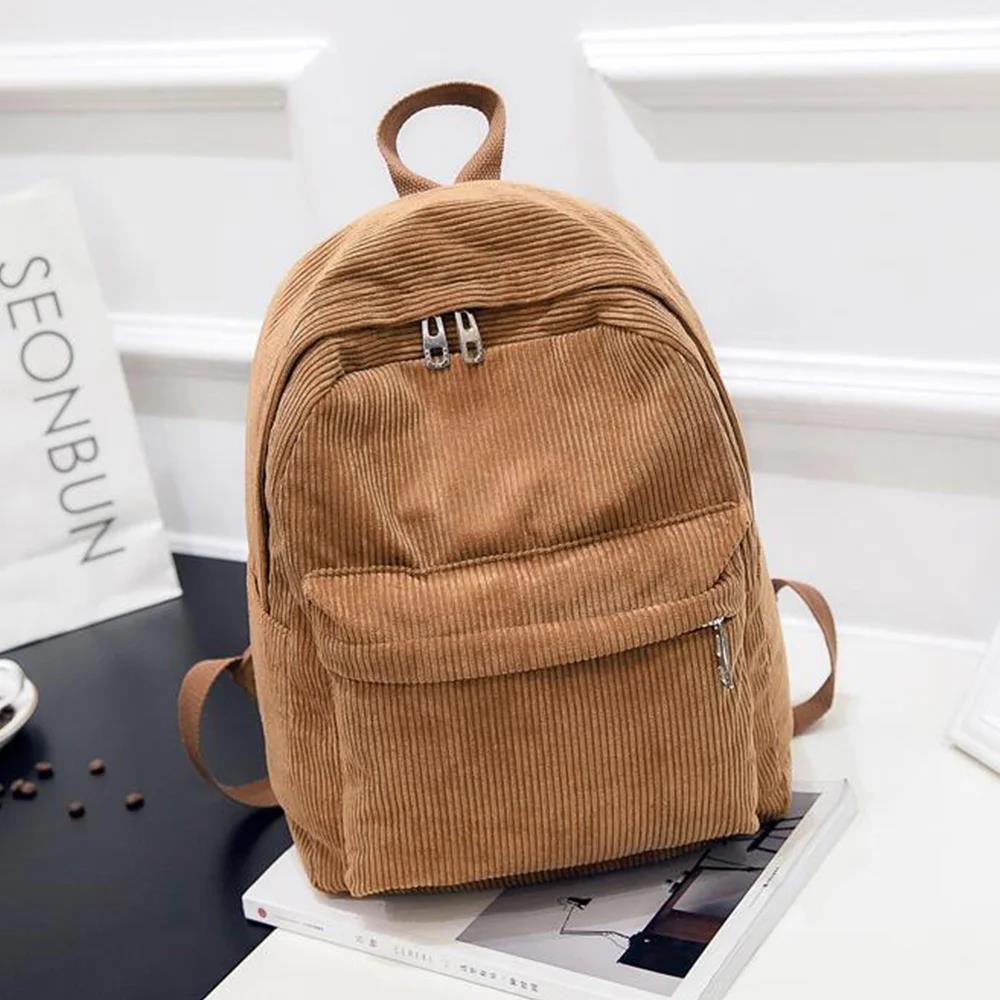 Mochila Escolar de Terciopelo Comodidad para el día