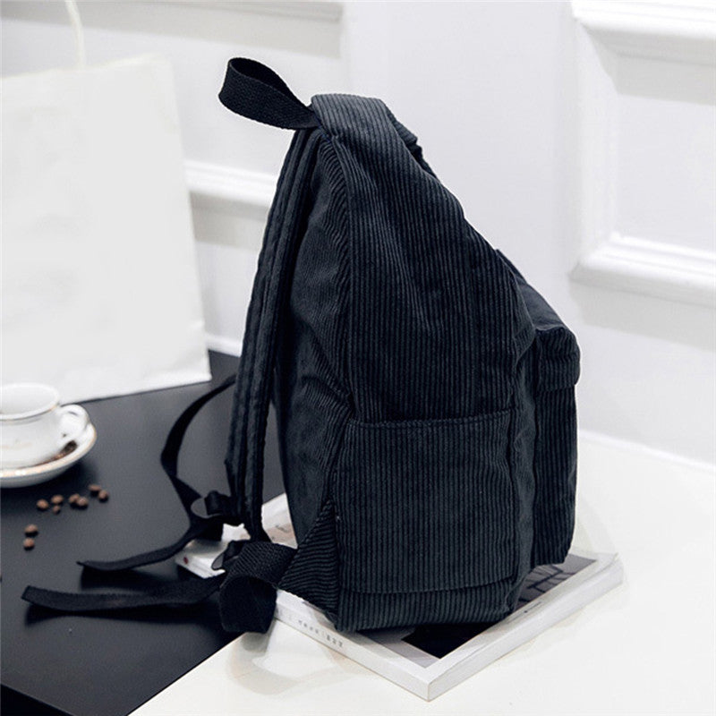 Mochila Escolar de Terciopelo Comodidad para el día