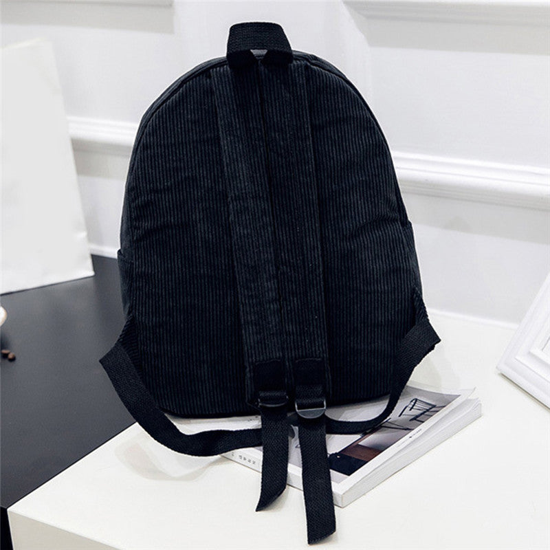 Mochila Escolar de Terciopelo Comodidad para el día