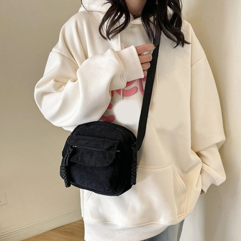Bolso Pequeño de Mujer en Pana