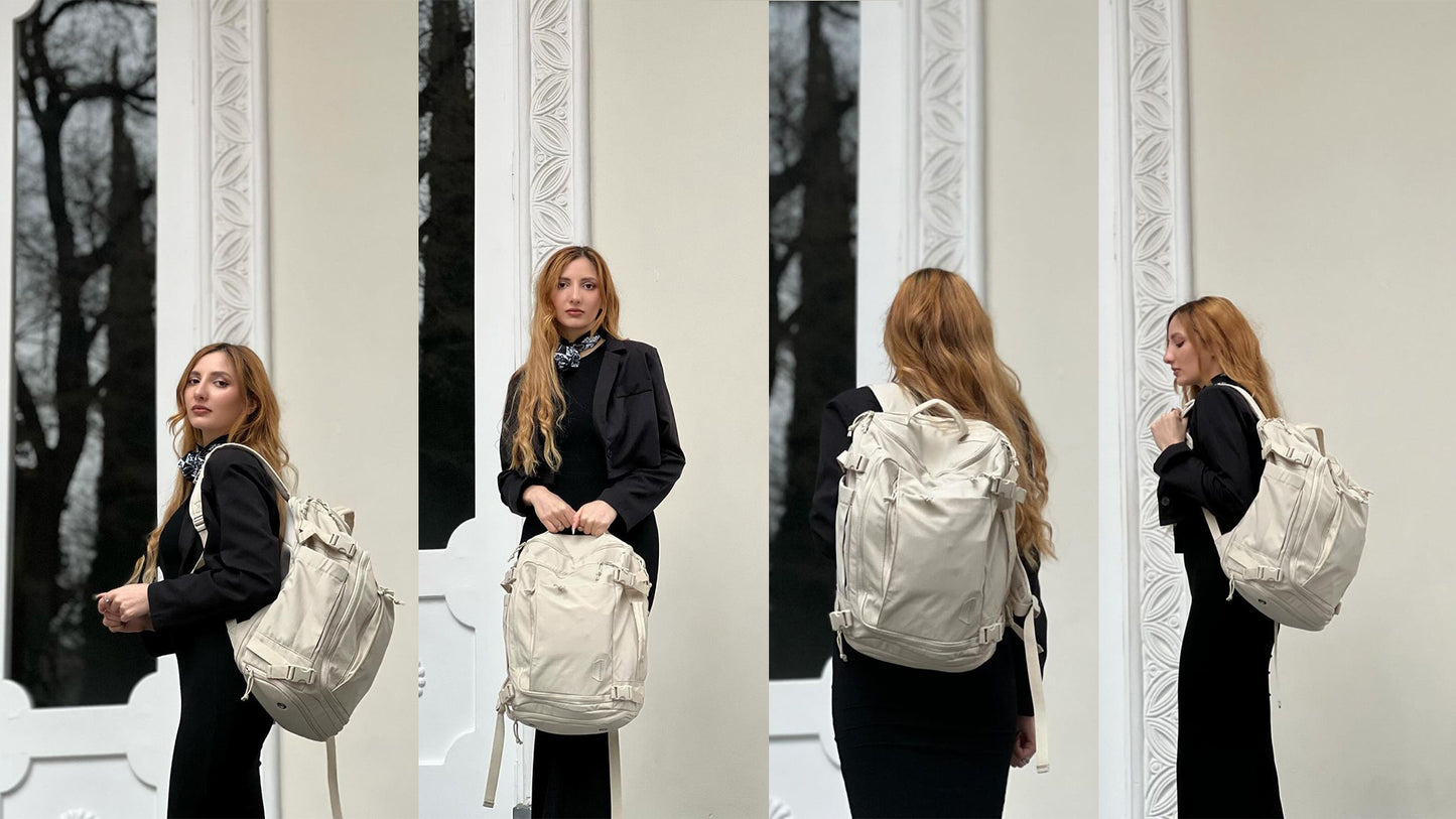 Mochila de Viaje Expandible Espacio Orden y Comodidad