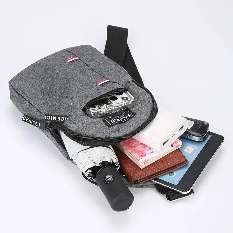Bolso de Pecho Crossbody Práctico Deportivo y con Gran Capacidad