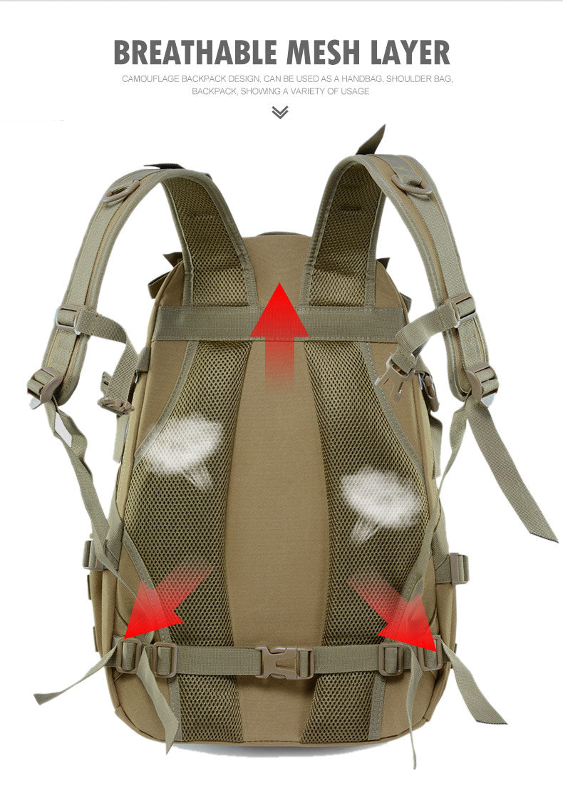 Mochila Táctica Resistente Impermeable y Lista para la Aventura