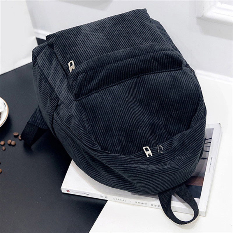 Mochila Escolar de Terciopelo Comodidad para el día