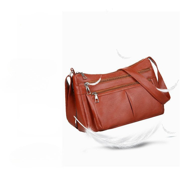 Bolso de Mujer de Cuero mensajero Estilo Versátil