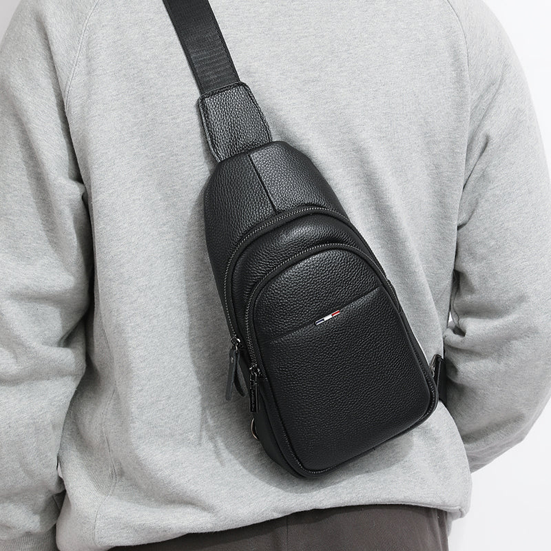 Bolso de Pecho para Hombre Cuero Estilo y Calidad Premium
