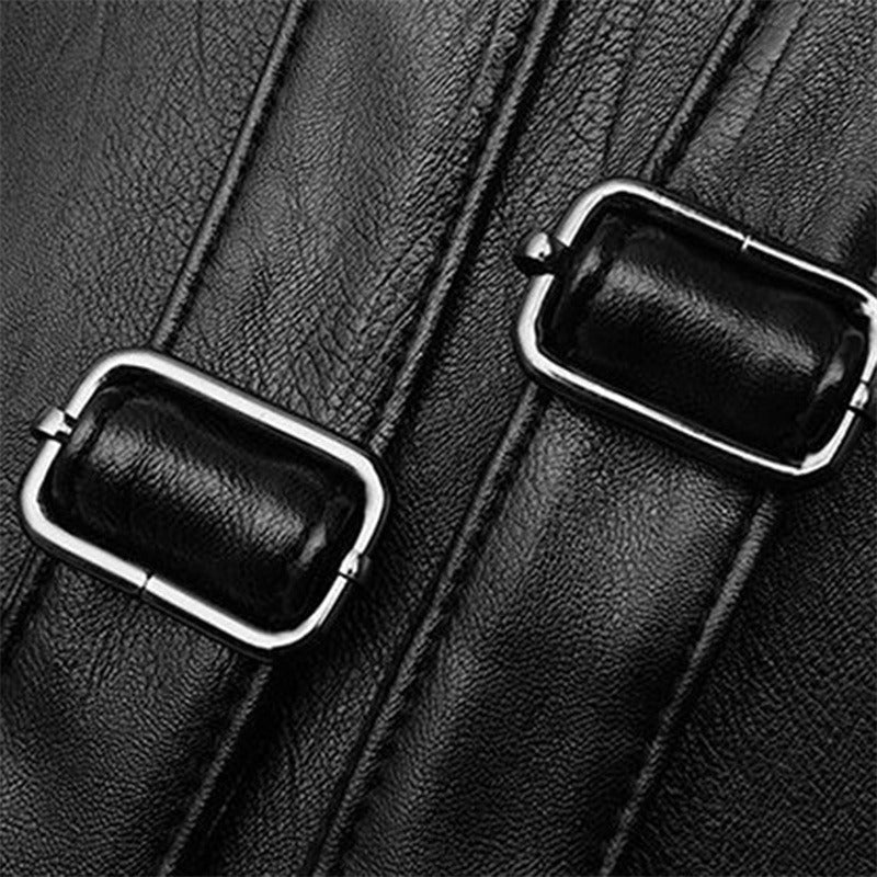 Mochila de Cuero Vintage para mujer
