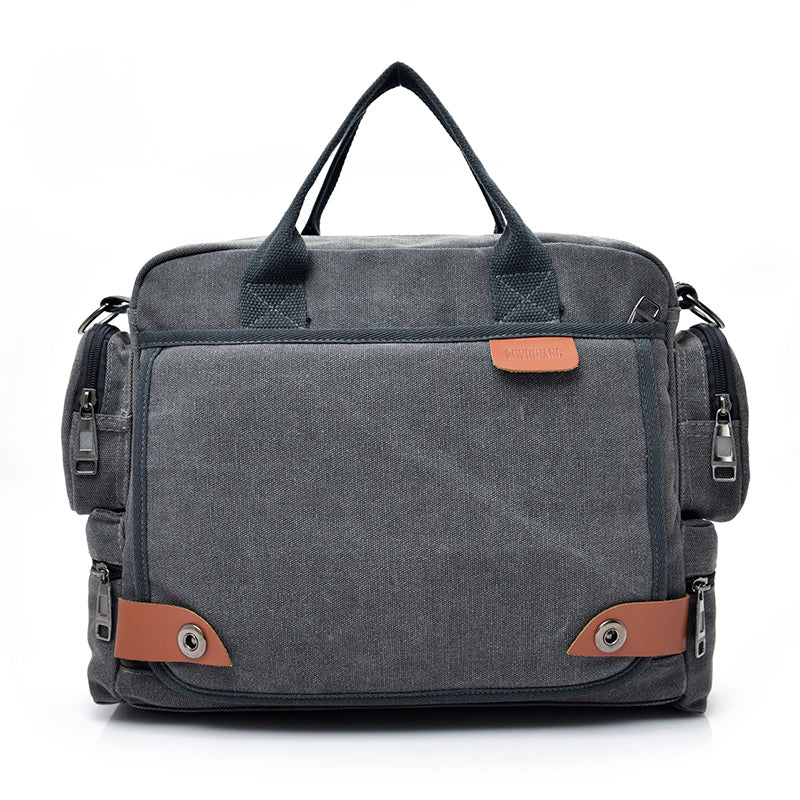Bolso Bandolera de Lona para Hombre para el día a día