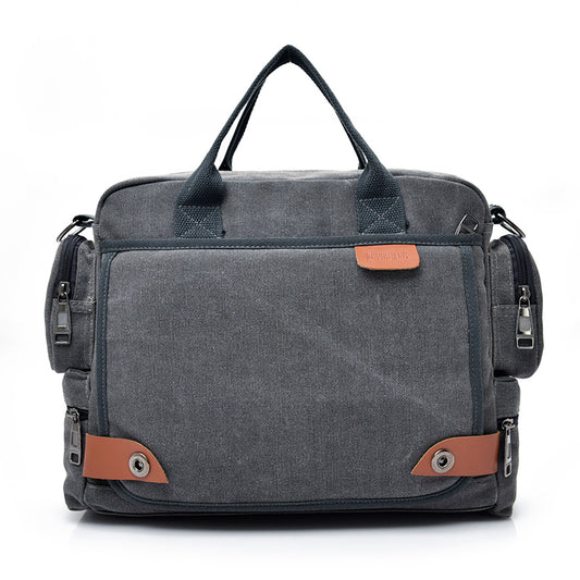 Bolso Bandolera de Lona para Hombre para el día a día