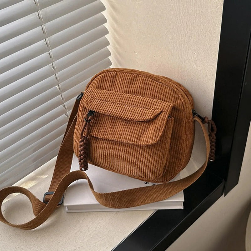 Bolso Pequeño de Mujer en Pana