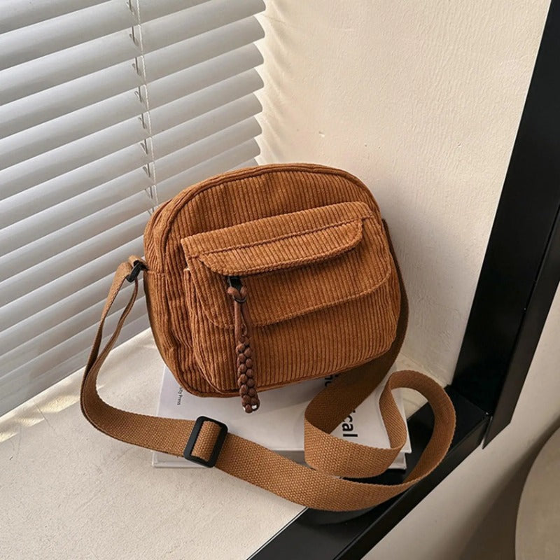 Bolso Pequeño de Mujer en Pana