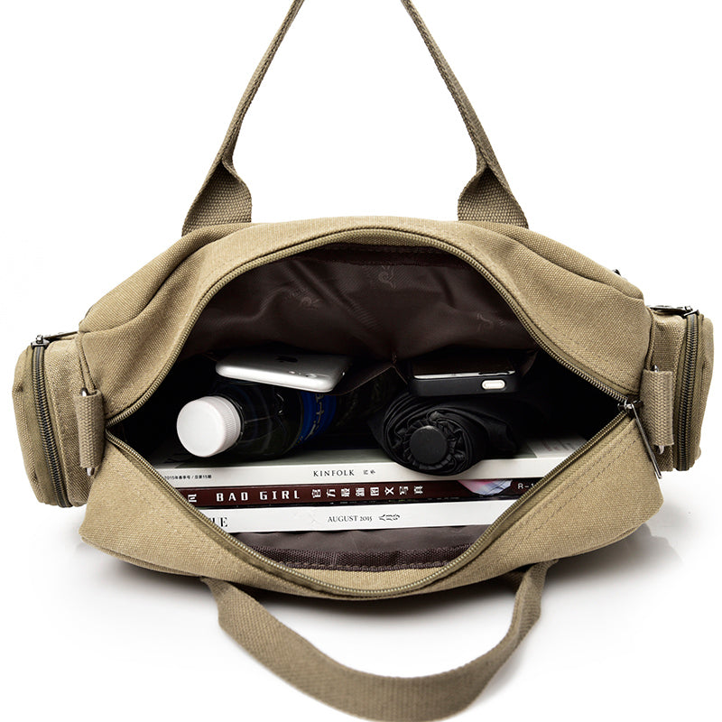 Bolso Bandolera de Lona para Hombre para el día a día