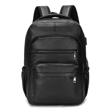 Mochila de Cuero de Gran Capacidad
