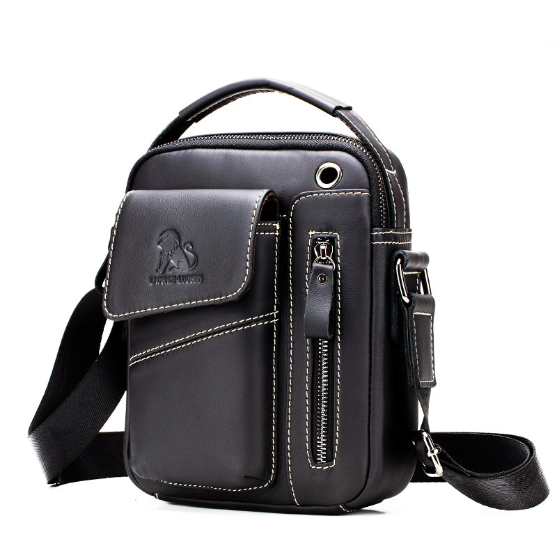 Bolso de Hombro para Hombre Cuero Multifuncional