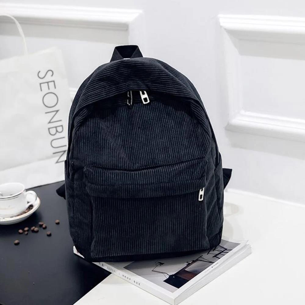 Mochila Escolar de Terciopelo Comodidad para el día