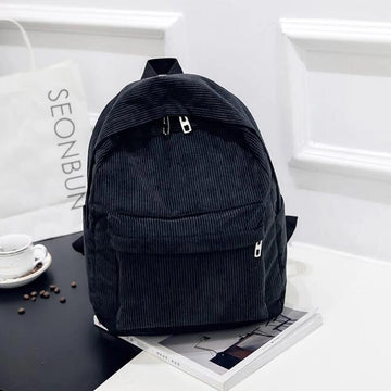 Mochila Escolar de Terciopelo Comodidad para el día