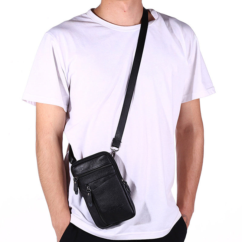 Bolso Bandolera Pequeña de Cuero