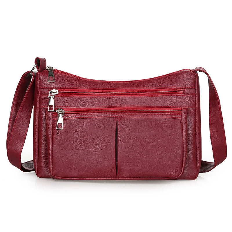 Bolso de Mujer de Cuero mensajero Estilo Versátil