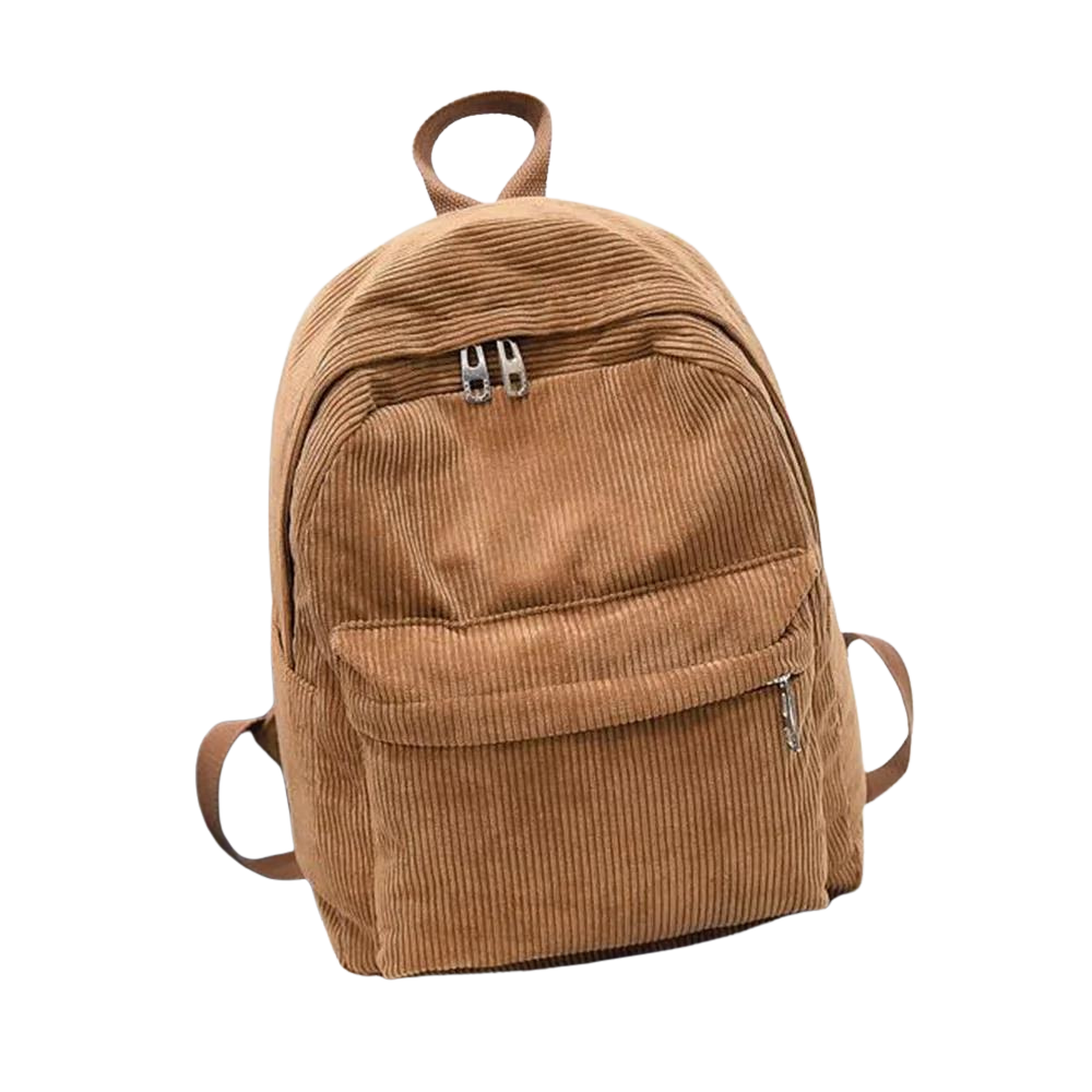 Mochila Escolar de Terciopelo Comodidad para el día