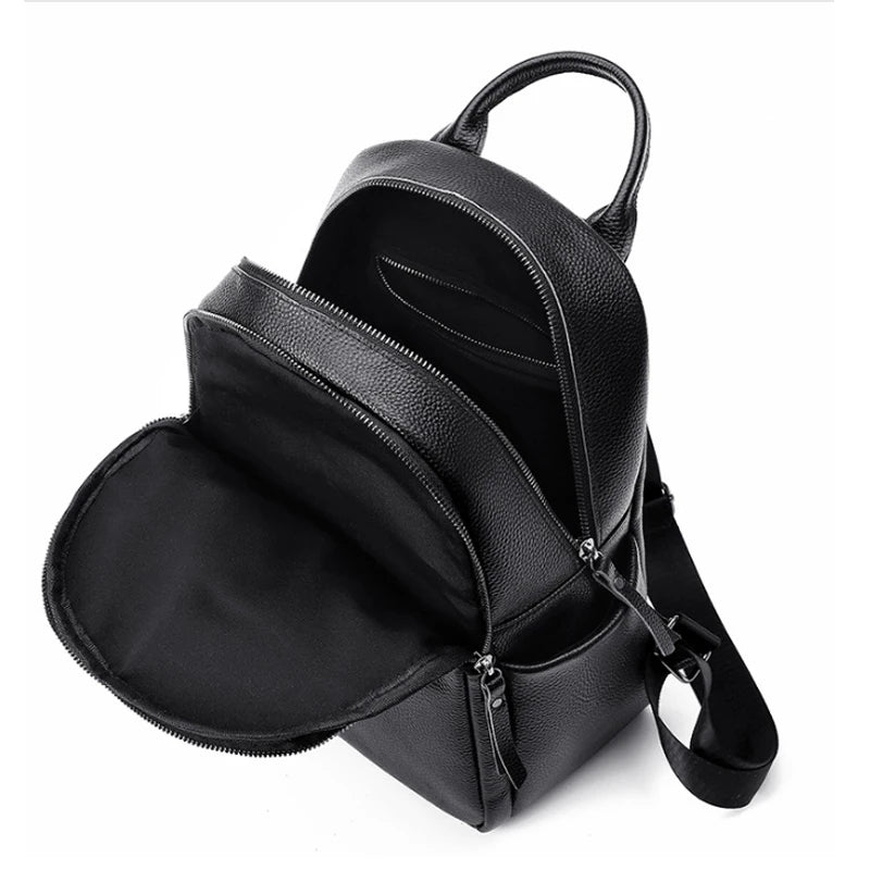 Mochila de Cuero Vintage para mujer