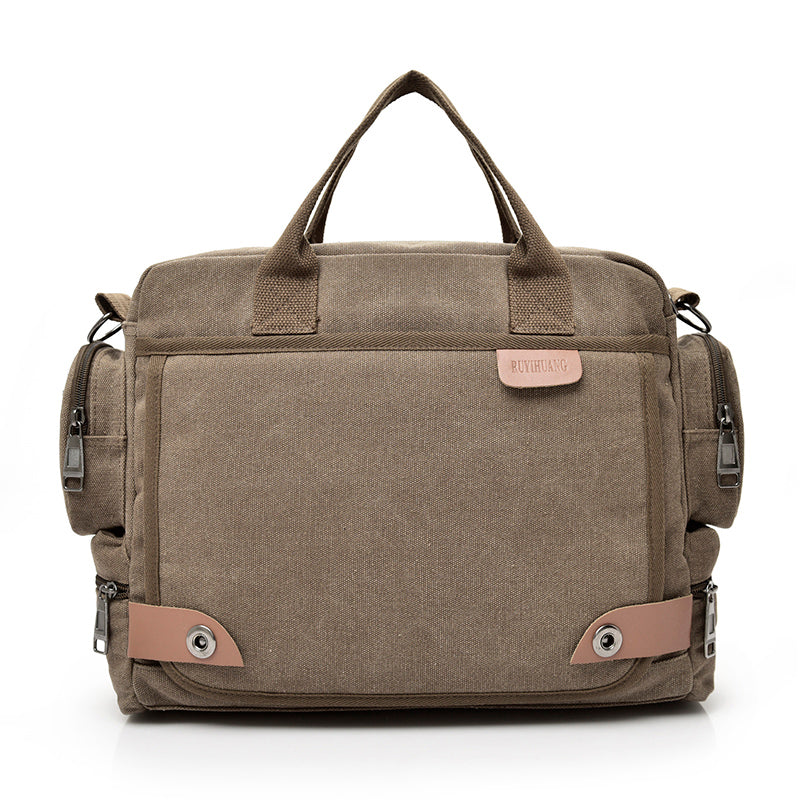 Bolso Bandolera de Lona para Hombre para el día a día
